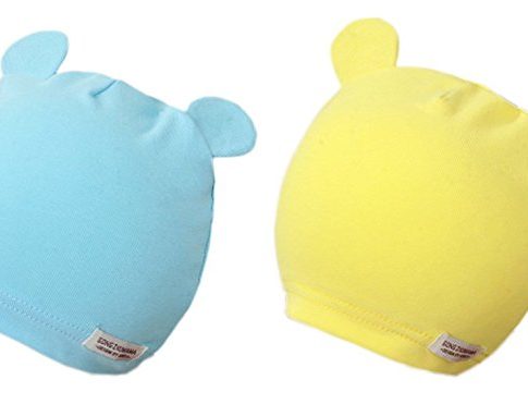 GZMM Baby Newborn Beanie Hats Soft Cotton 2 Packs for Unisex Infant Review