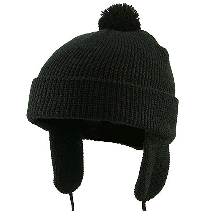 Toddler Beanie Hat with Ear Flaps