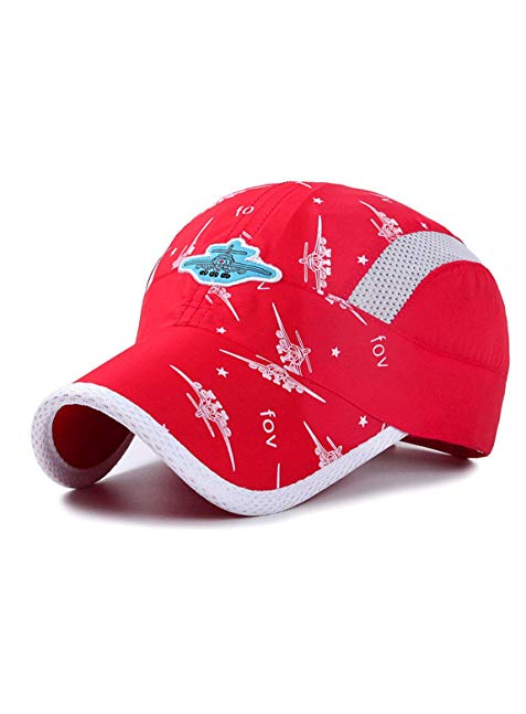 MZLIU Kids Boys Girls Sun Hat Light Weight Quick Drying Mesh Hat Baseball Cap