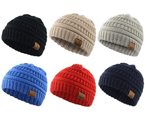 Zando Baby Infant Toddler Cute Winter Hat Knit Warm Caps Winter Beanies for Boys and Girls Review
