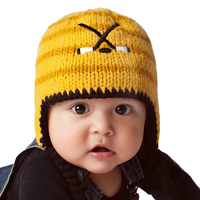 Huggalugs Baby and Toddler Boys Hockey Beanie Hat