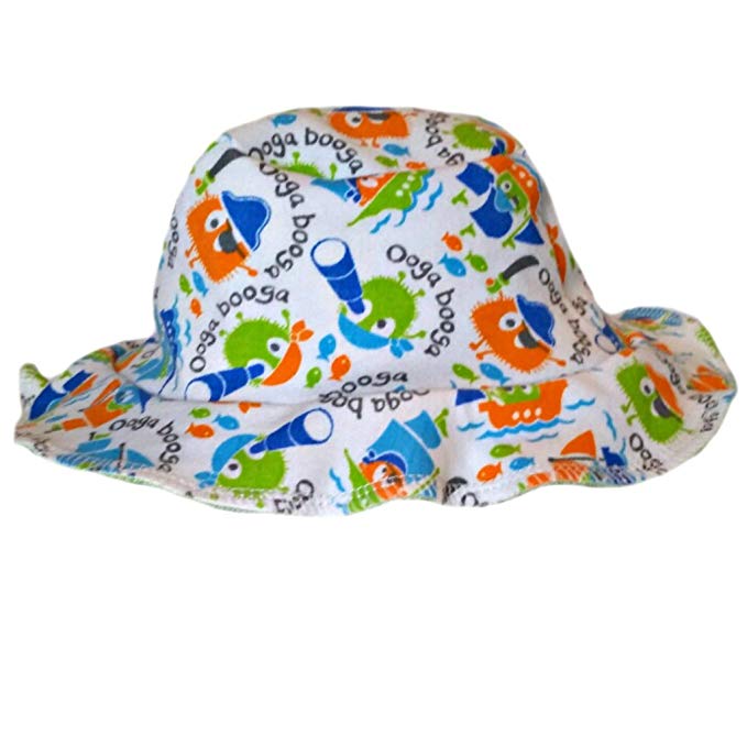 Jacqui's Baby Boys' Pirate Ooga Booga Sun Hat