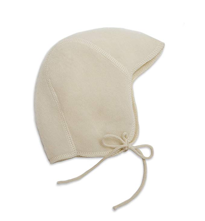 LANACARE Certified-Organic Merino Wool Baby Cap