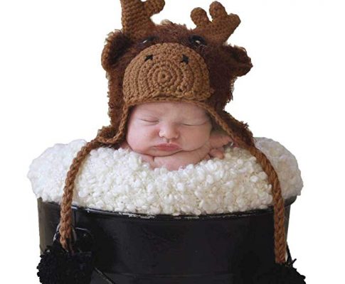 Huggalugs Baby and Toddler Boys or Girls Moose Beanie Hat Review