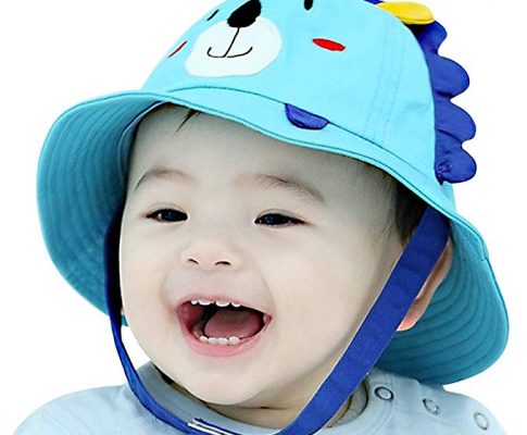 IMLECK Little Lion Baby Sun Hat Outdoors Hat with Chin Strap, Breathable 50+ UPF – 2018 Best Gift in USA Review