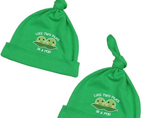 BabyPrem Baby Twins 2 Hats Cotton Clothes Peas in Pod Newborn – 12 Months Green Review