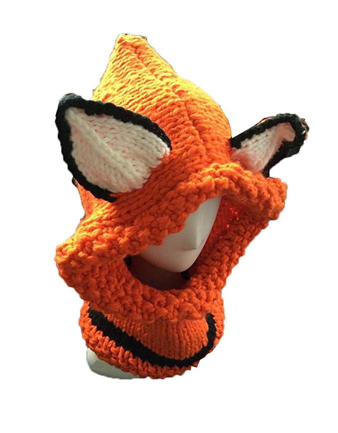 ROLECOS Unisex Kids Winter Lovely Animal Pattern Knitted Crochet Hat