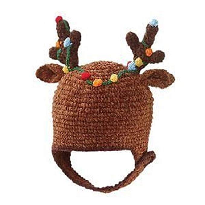 San Diego Hat Reindeer Antlers Christmas Hat Baby Toddler 1-2 years