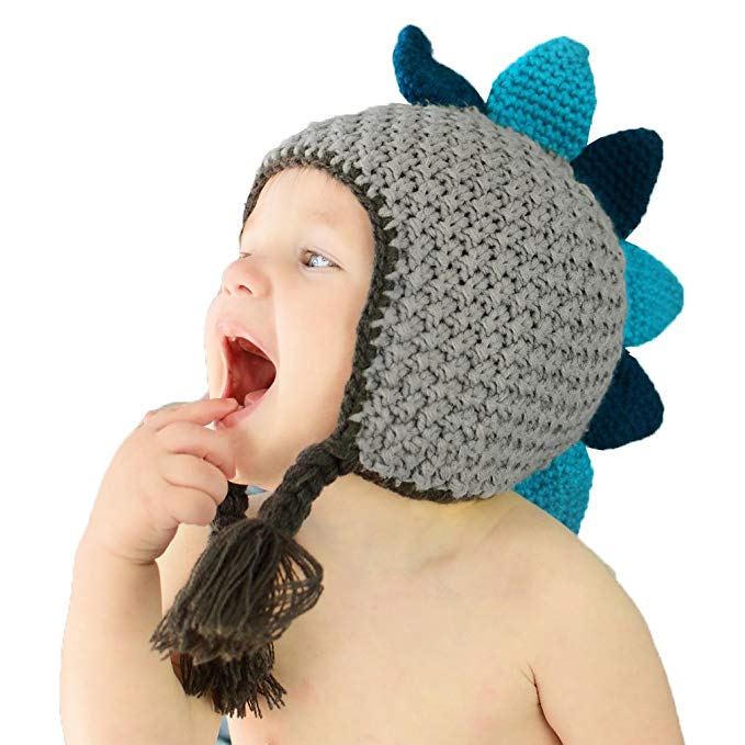 Huggalugs Baby and Toddler Childrens Dinosaur Beanie Hat