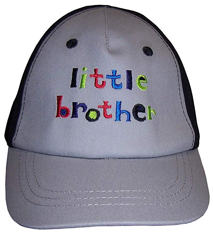 N'Ice Caps Toddler Boys and Baby Authentic Construction Little Brother Cap