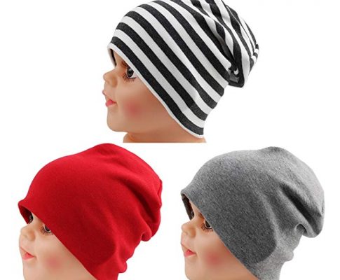 JAKY Global Cotton Kids Beanie Hat for Cute Baby Boy/Girl Toddler Ribbed Knit Children Winter Cap Review