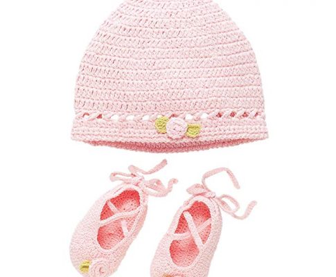 Elegant Baby Girls Crocheted Hat & Bootie Baby Set Review