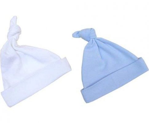 Premature Early Baby Clothes Pack of 2 Knotted Hats 1.5lb, 3.5lb, 5.5lb,7.5lb-10lb Blue Review