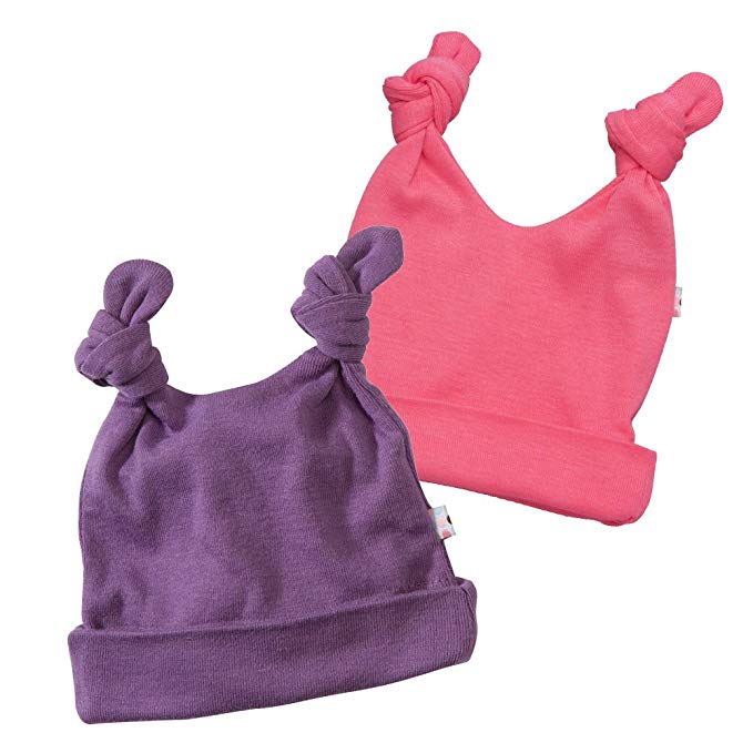 Babysoy Double Knot Hat- 2 Pack