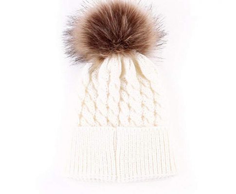oenbopo Baby Winter Warm Knit Hat Infant Toddler Kid Crochet Hairball Beanie Cap Review