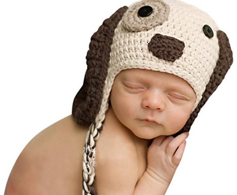 Melondipity Boys Little Puppy Dog Newborn Baby Hat – Crochet Animal Beanie (newborn) Review