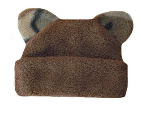 Jacqui’s Baby Boy’s Brown Fleece Hat with Camo Ears Review