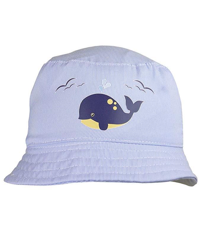 BabyPrem Baby Boy's Whale Bucket Hat