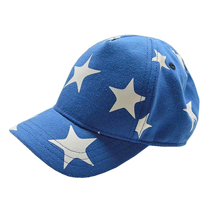 UQ Kids Cute Stars Cotton Adjustable Baseball Hats Sun Visors