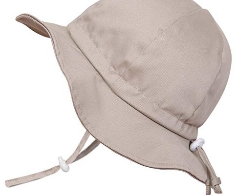 Baby Toddler Kids Sun Hat with Chin Strap, Adjustable Head Size, 50+ UPF Cotton Brim Bucket Hat Review
